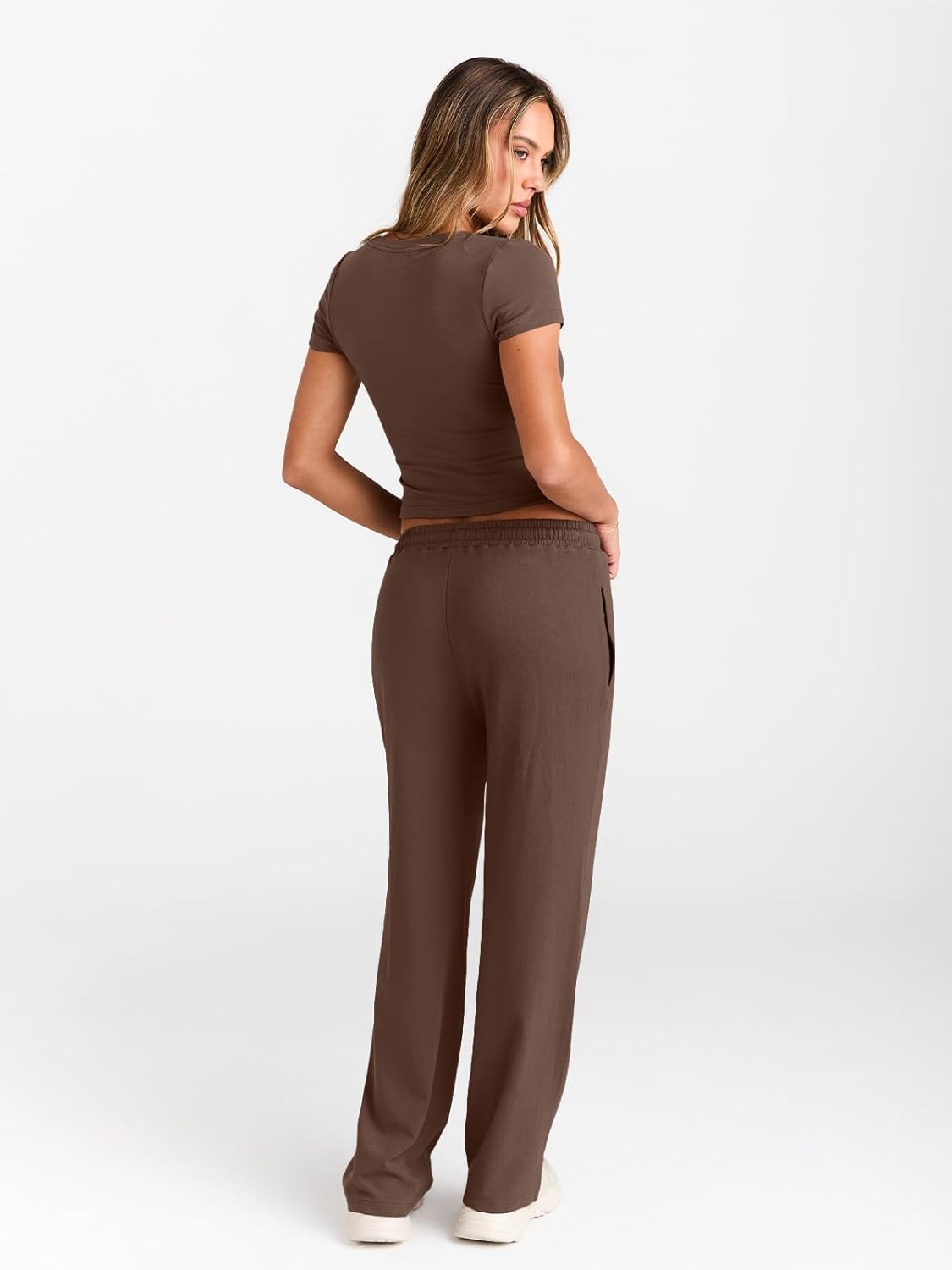 2 Piece Matching Summer Sweatsuit Lounge Set Womens