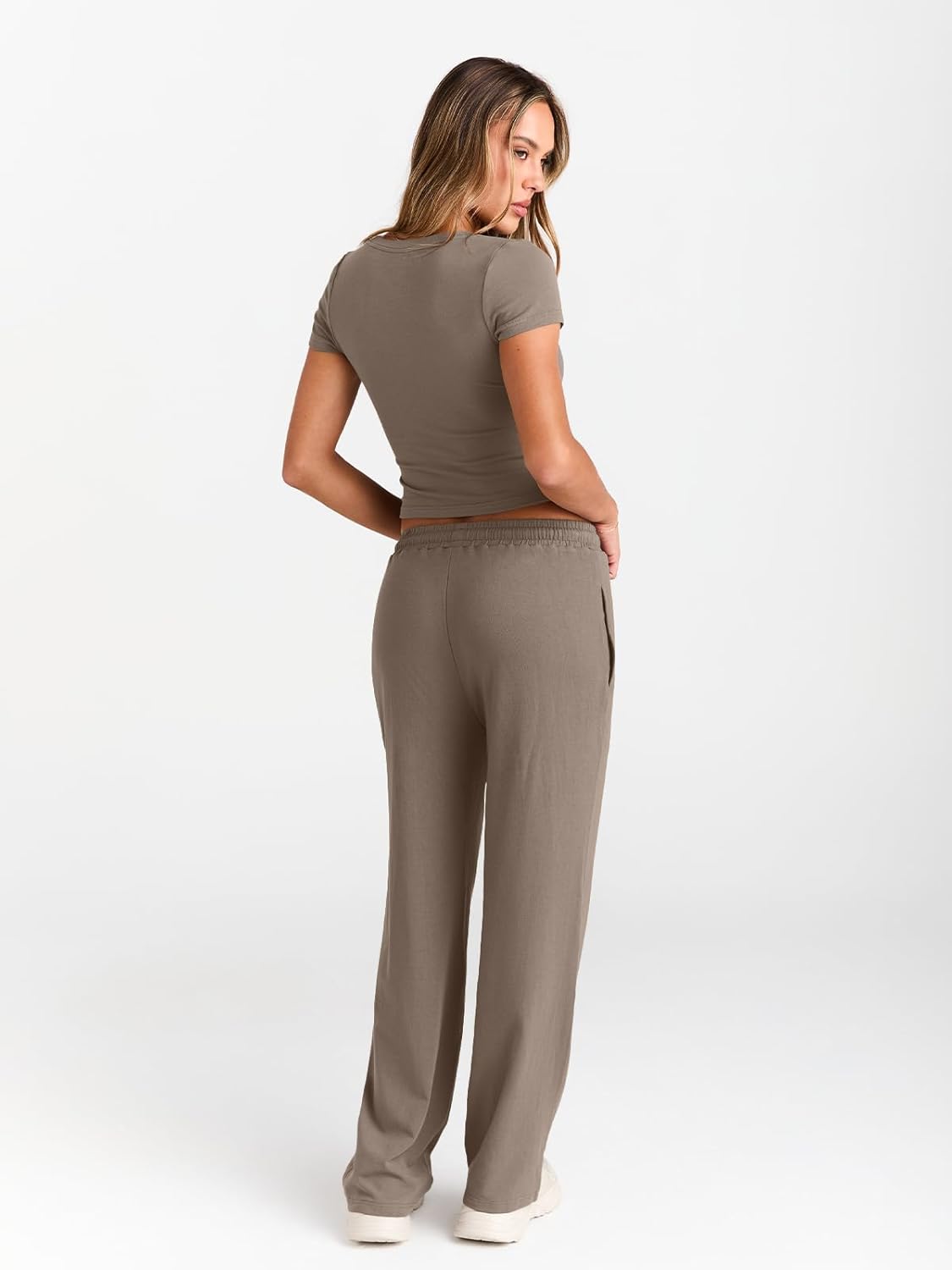 2 Piece Matching Summer Sweatsuit Lounge Set Womens