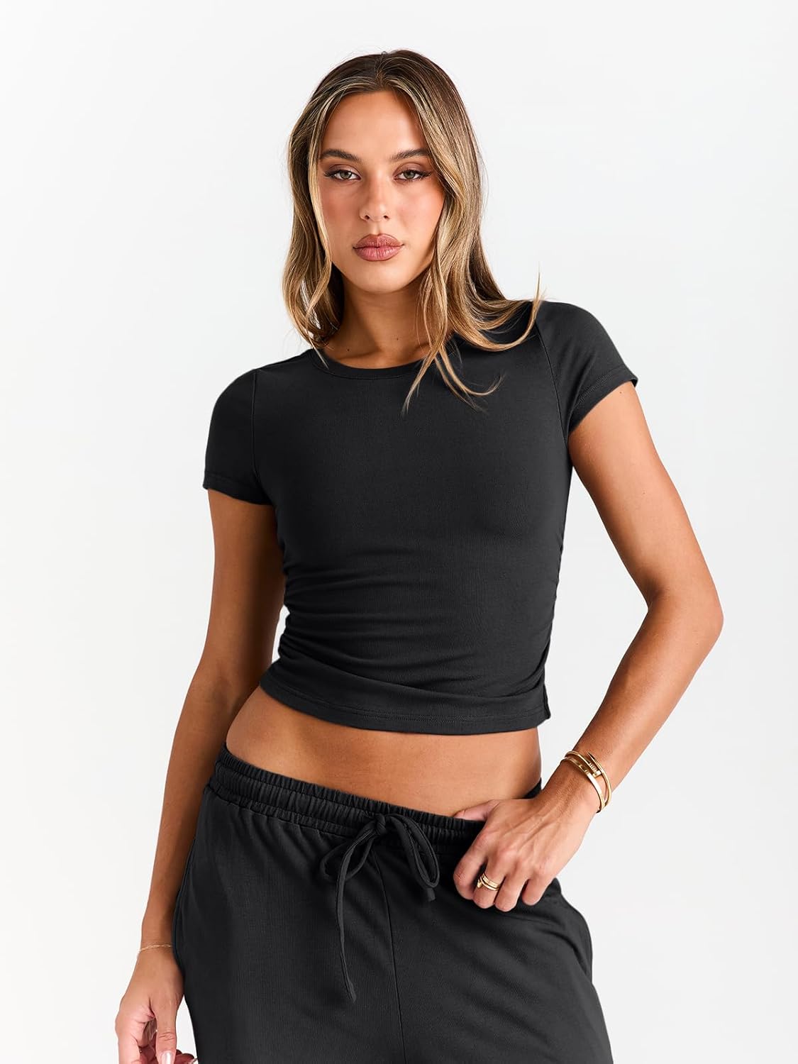 2 Piece Matching Summer Sweatsuit Lounge Set Womens