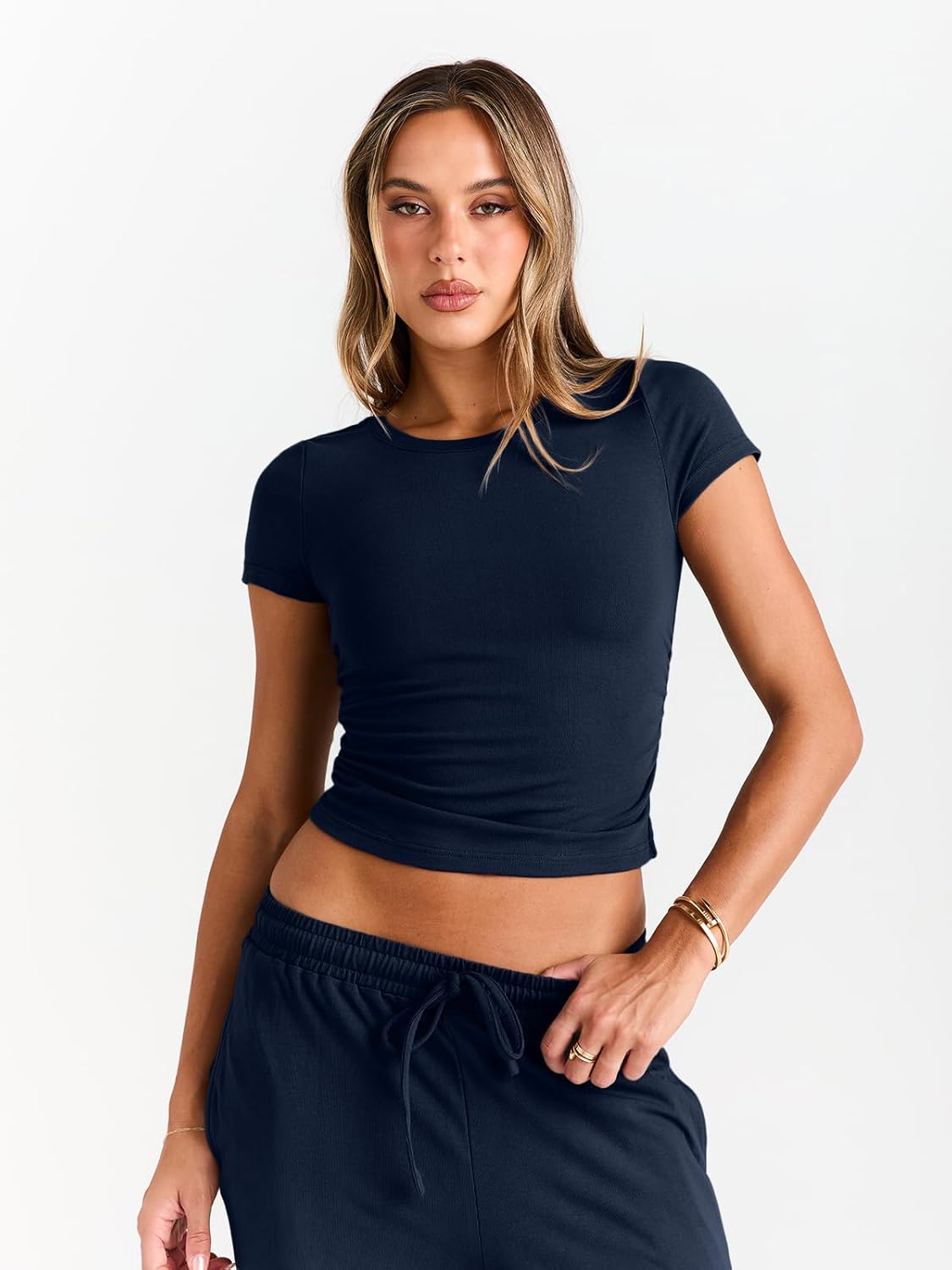 2 Piece Matching Summer Sweatsuit Lounge Set Womens