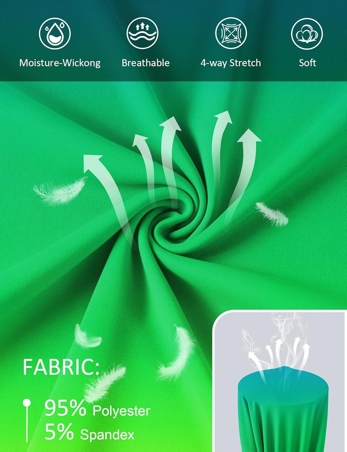 Shirts Long Sleeve with Thumb Holes Workout Sun Shirt Quick Dry Athletic Hiking Running Tops